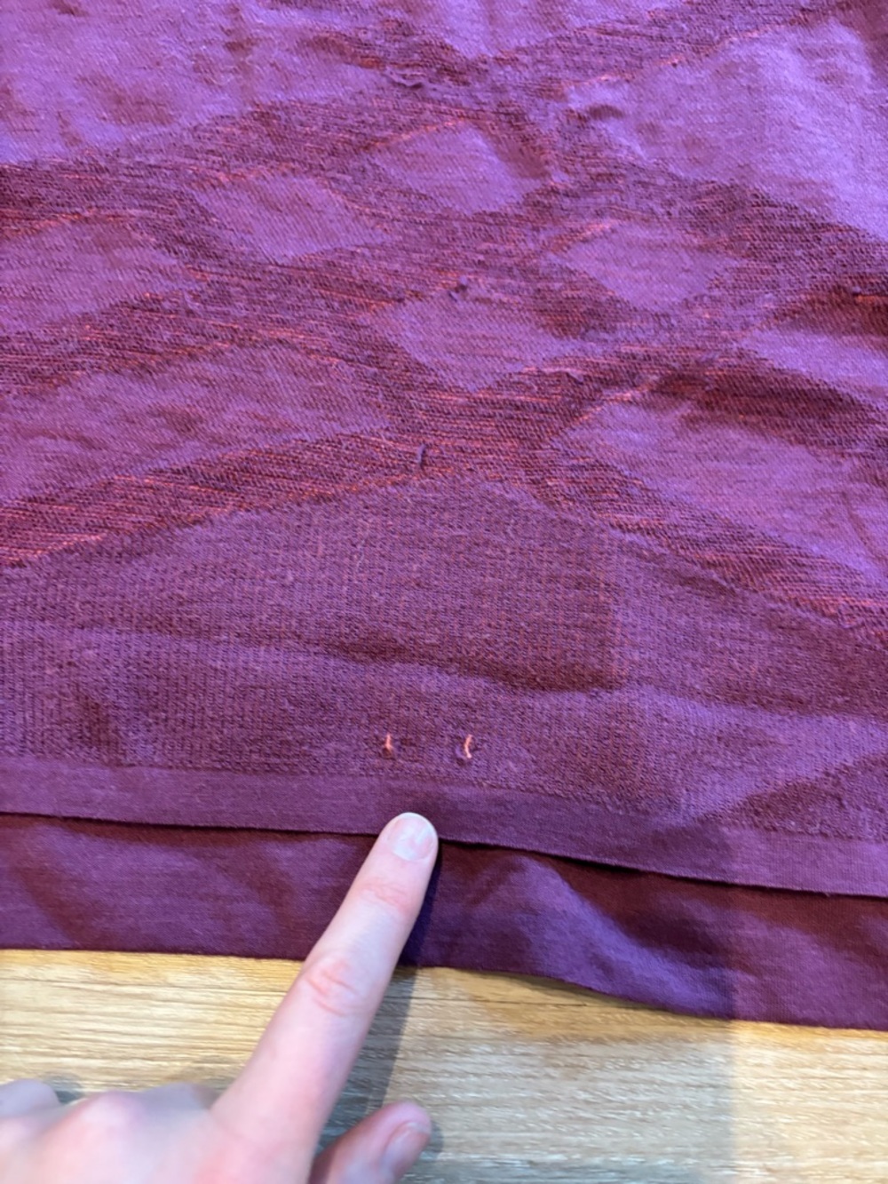 Smartwool Women’s Intraknit Merino Crew Base Layer Top Berry Size Large Read* - Picture 5 of 13